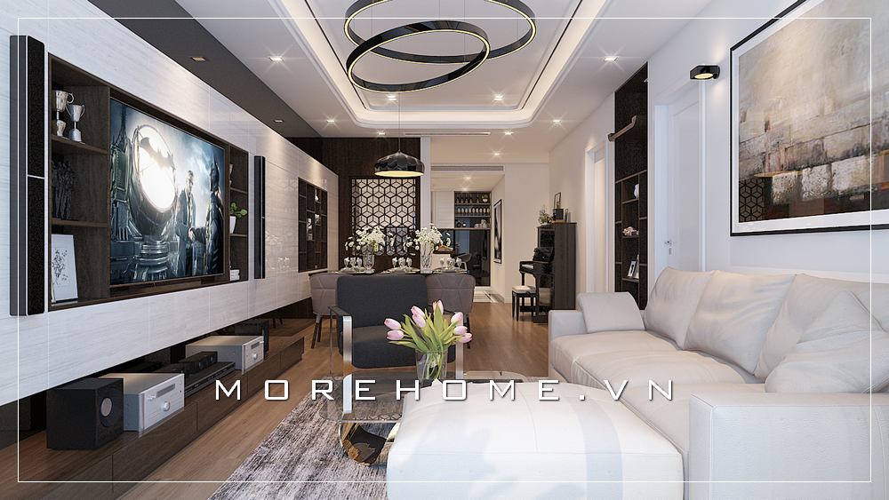 Mẫu nội thất căn hộ chung cư đẹp được thịnh hành nhất tại MoreHome